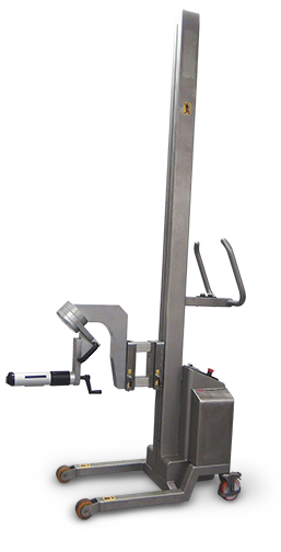  Mark Andy Mobile Roll Lift Mark Andy Print Products offers a variety of solutions from consumables to small equipment like this Mobile Roll Lift (MRL) to optimize pressroom workflows.