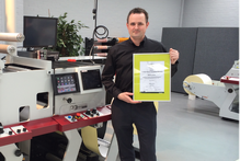  Phil Baldwin, Aftermarket Manager-Europe with Esko Full HD Certificate